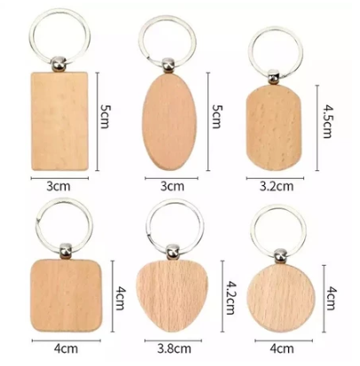 Wooden Keychain