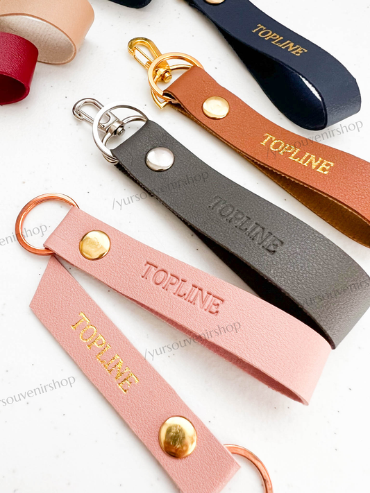 Leather Keychain