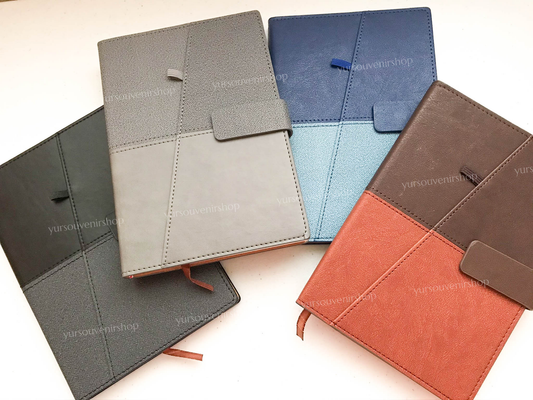 Leather Notebook two-toned