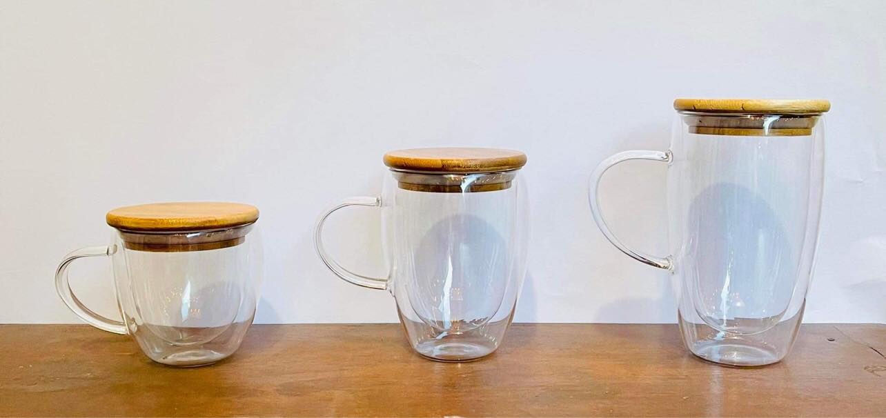 Double walled mugs