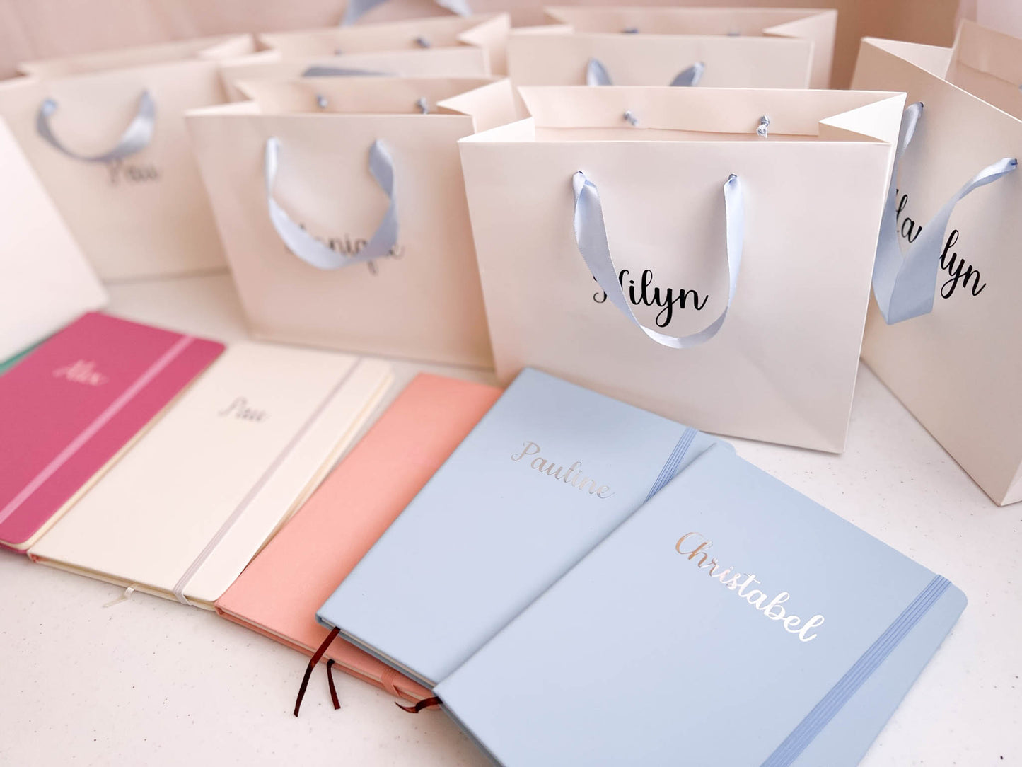 Stationery Notebook + Paper bag